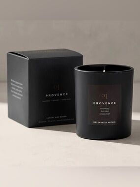 Talbots Black Provence Scented Candle